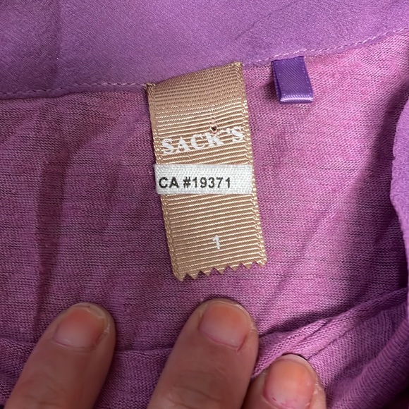 SACK’S linen/silk tank - Picture 3 of 8